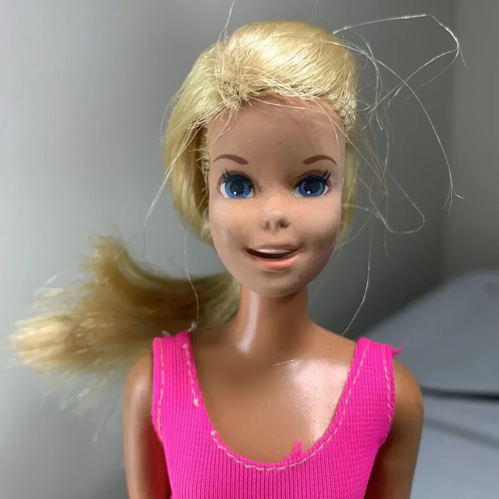 Vintage Malibu Francie Doll Mattel Barbie Blonde Swimsuit 1970sFashion READ